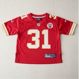 Kansas City Chiefs NFL Youth Jersey #31 - Red Lamar Hunt Patch - youth small